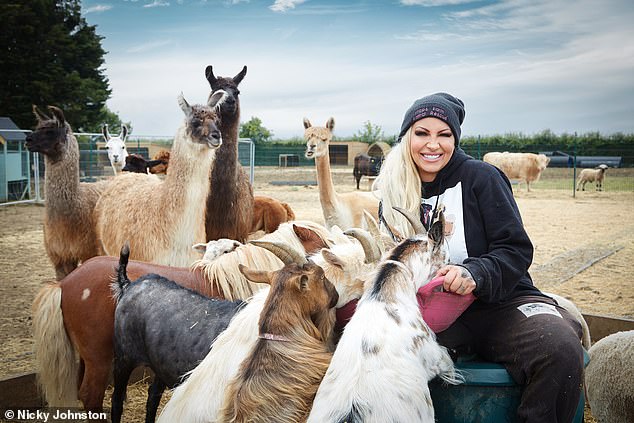 Jodie has always loved wildlife and while she was earning thousands stripping down for glamour shoots, she dreamed of working with animals.