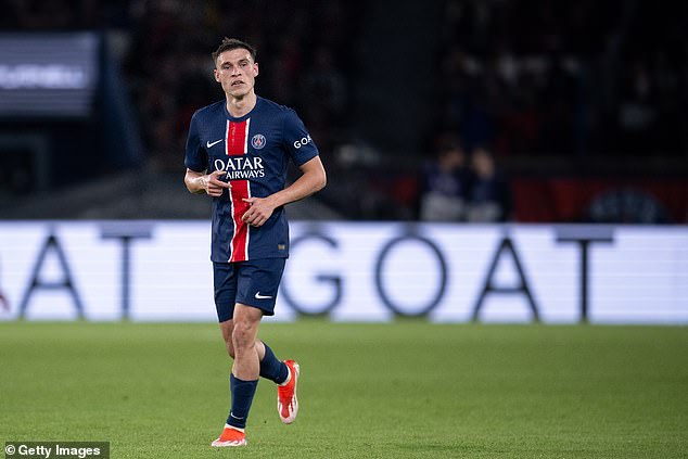 Ugarte played 37 games for PSG last season after his summer arrival from Sporting