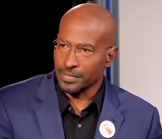 On Thursday night, Van Jones appeared on a panel with other political commentators from the network to discuss the Republican National Convention and the election