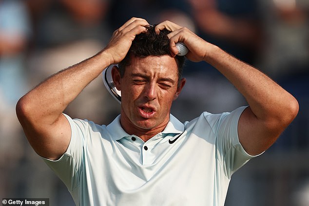 McIlroy suffered a heartbreaking loss to Bryson DeChambeau at the US Open in North Carolina