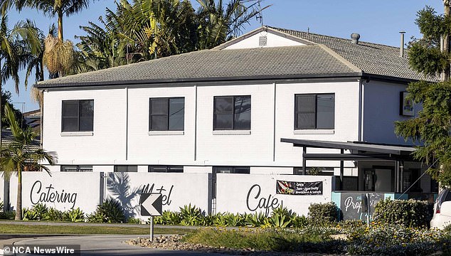 Ballina Homestead Motel where the siege took place on Friday afternoon