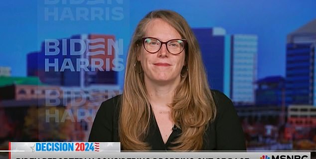 Biden's campaign manager Jen O'Malley Dillon told MSNBC's Morning Joe that the president is in the running to win