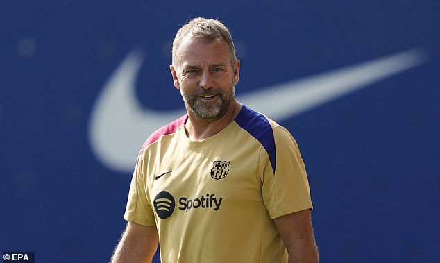 Barcelona's new head coach Hansi Flick has worked with Roberto since he joined the club this year