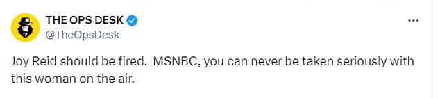 1721414646 268 MSNBC host Joy Reid should be fired for her Trump