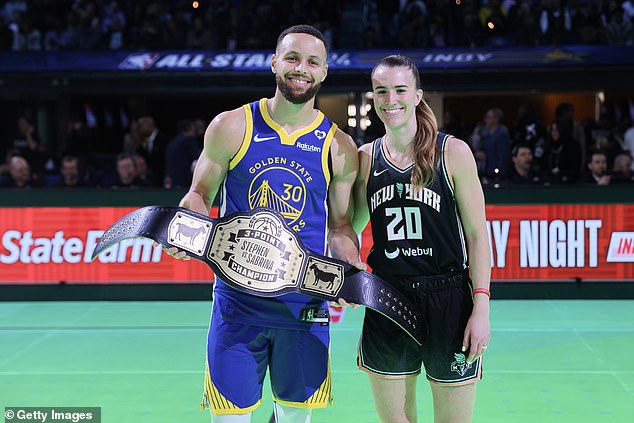 Last year's winner Sabrina Ionescu will also skip Friday night's three-point contest