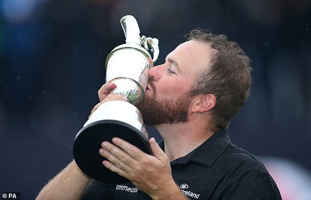 Lowry overcame a double bogey on the 11th to keep his dream of repeating his 2019 success (pictured above) alive