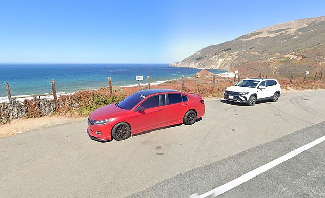 What her car looked like when she last left it has been eerily preserved on Google Maps, after a Street View car took photos of it as it drove past