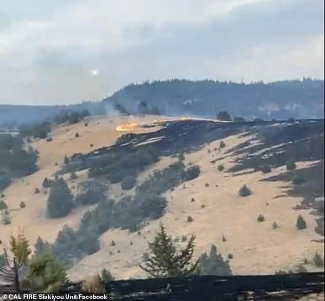 The Shelly fire has burned 15,460 acres and is currently 18 percent contained