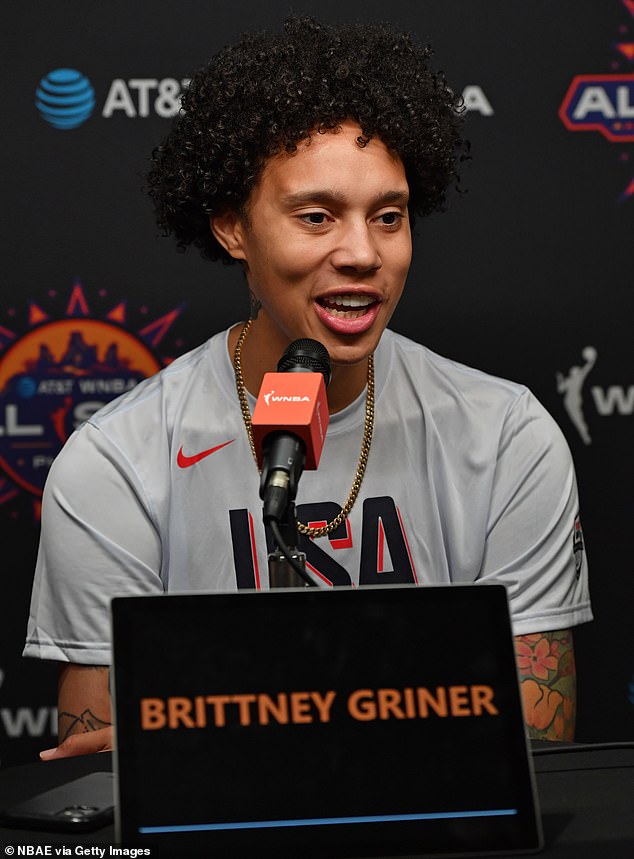 Griner revealed the big news during WNBA All-Star week, admitting she's 