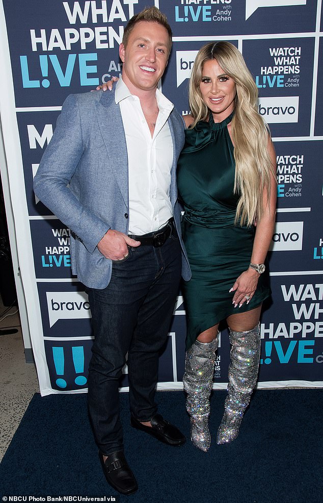 In the trailer, Kim told her co-stars about the end of her marriage to Kroy Biermann, whom she married in 2011