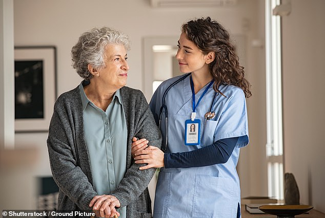 Baby boomers who want to spend their final years at home rather than in a nursing home will want more home care (photo is a stock photo)