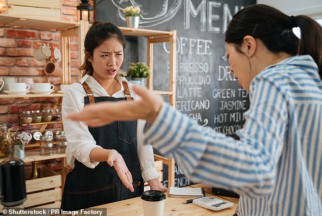 Higher interest rates mean fewer Australians are eating out or getting takeout (stock photo below)