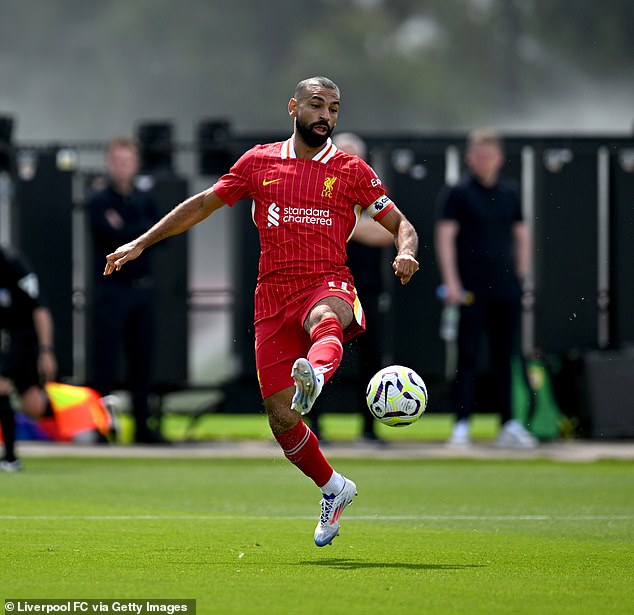 Slot brought 25 players onto the field for the 90 minutes, including a number of first-team stars