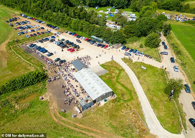 Clarkson's Diddly Squat Farm in the Cotswolds has attracted hundreds of visitors