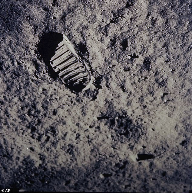 Today marks the 55th anniversary of the epic Apollo 11 moon landing, where Neil Armstrong became the first human to walk on the lunar surface. The image is believed to show Armstrong's first boot print on the moon