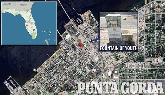 In the heart of Punta Gorda, a sleepy beach town two hours south of Tampa, sits an unassuming drinking fountain that has become a local legend