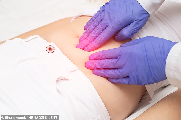 Ovarian cancer is relatively rare in the UK, with only 7,500 new cases each year (Stock image)