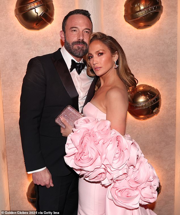 Garner's visit to Affleck's home, 51, comes amid growing rumors that his marriage to wife Jennifer Lopez (54) is on the rocks; photo taken in January