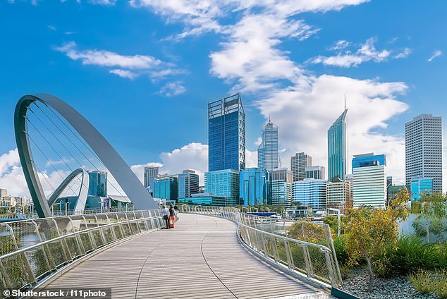 Locals are furious after investors snapped up promising bargains from them, sending the housing market up 22.5 per cent in the past year (pictured, Perth)