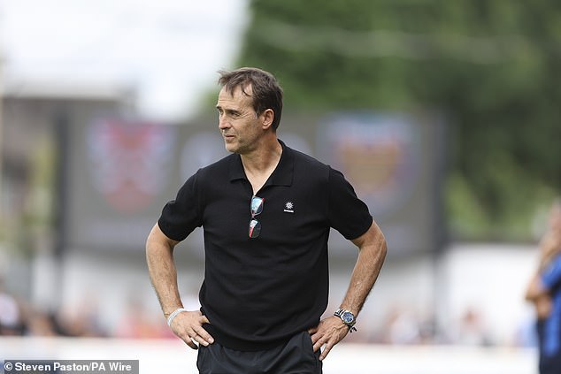 West Ham manager Julen Lopetegui hopes to bring in reinforcements for the new season