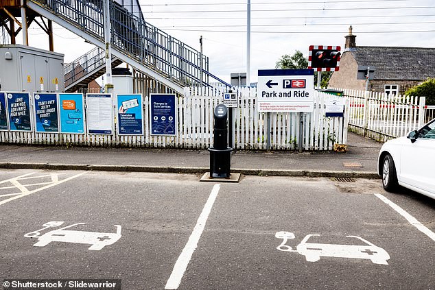 Charging stations, such as parent-child and disabled spaces, are often given priority over parking spaces, meaning the rules are often abused.