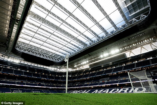 The 300 seats will be placed in the first amphitheatre of the Santiago Bernabeu