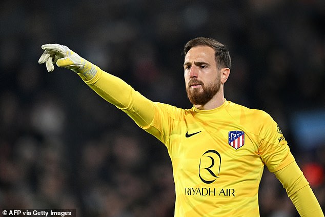 Atletico Madrid goalkeeper Jan Oblak is the only player in the top 10 who does not play for Real Madrid or Barcelona