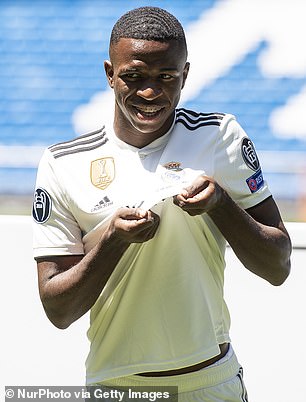 Vinicius Jr. arrived at Los Blancos in 2019 in the same manner as Endrick