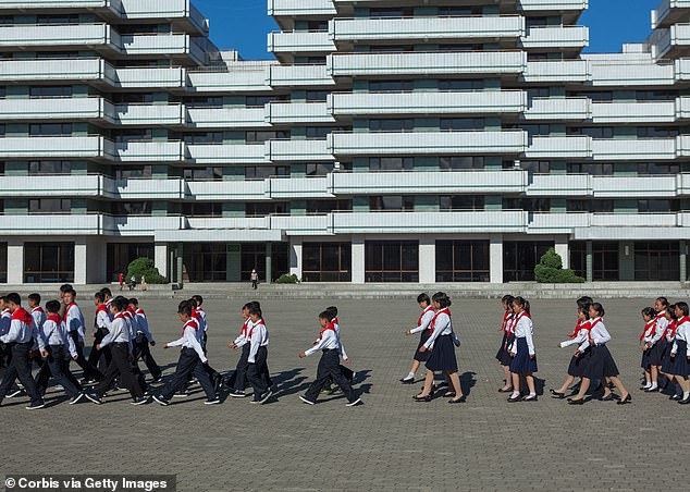 Songdowon International Children's Camp Buildings, Kangwon County, Wonsan, North Korea in 2012