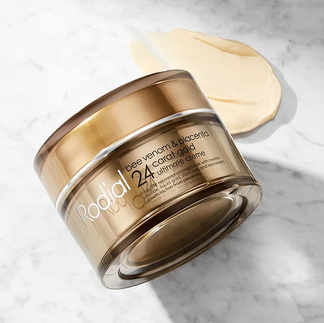 Bee venom, vitamin C and placenta proteins are found in Rodial's signature cream, £750, which promises to promote a youthful complexion