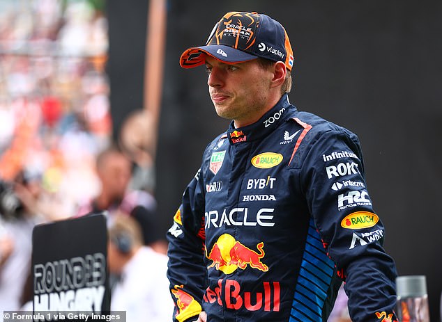 It was a frustrating day for Verstappen, who was angry about Red Bull's handling of the race