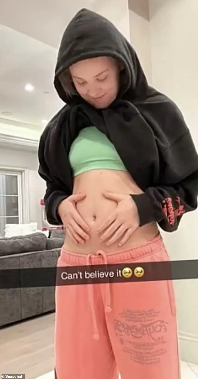 JoJo drew criticism in March when she pretended to be pregnant on social media. She posted a photo of herself holding her belly, captioning it, 