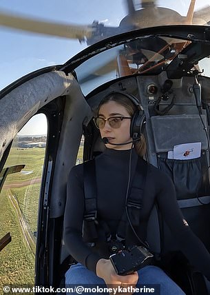 She 'loves exploring new airports' and has been on some 'fantastic trips'