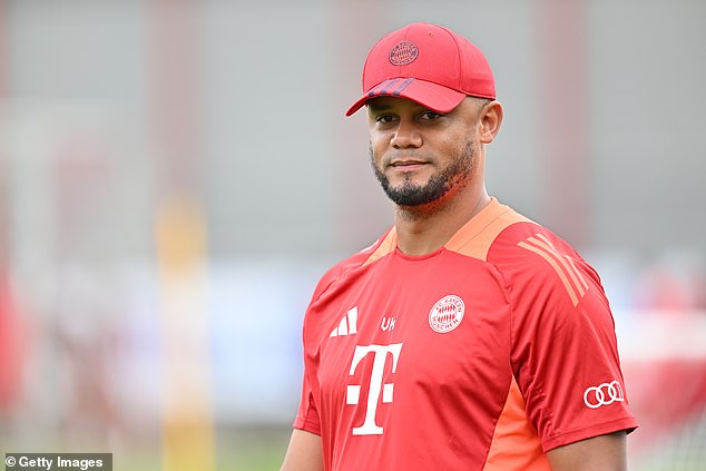 Fans were surprised when Kompany took charge of the German giants after relegation