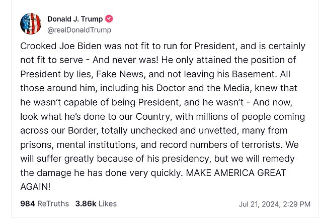 1721588457 162 Donald Trump says Biden will go down as the single