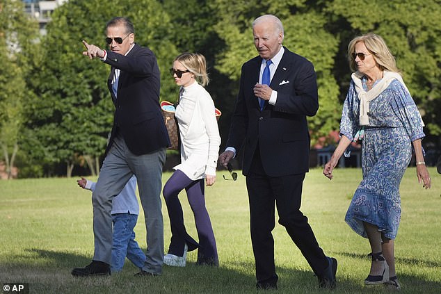 Hunter and his father speak on the phone, and in the weeks following the disastrous debate he has been seen in meetings at the White House and with the president's inner circle