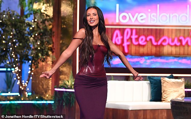 The 29-year-old TV presenter opened the Love Island spin-off by stepping into the London studios in a daring sheer outfit, just days after announcing her split from rapper Stormzy.