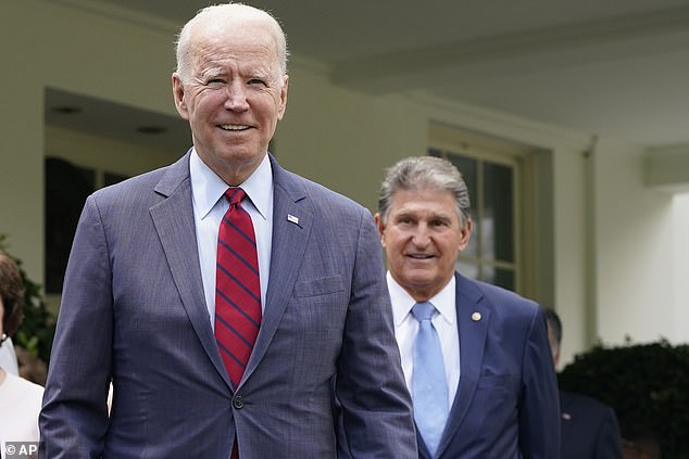 Sen. Joe Manchin came out Sunday morning saying he thought it was time for Biden to 