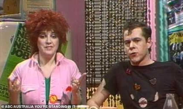 Mary Kenneally (pictured left) and Rod Quantock worked together on the 1980s sketch comedy series Australia You're Standing In It