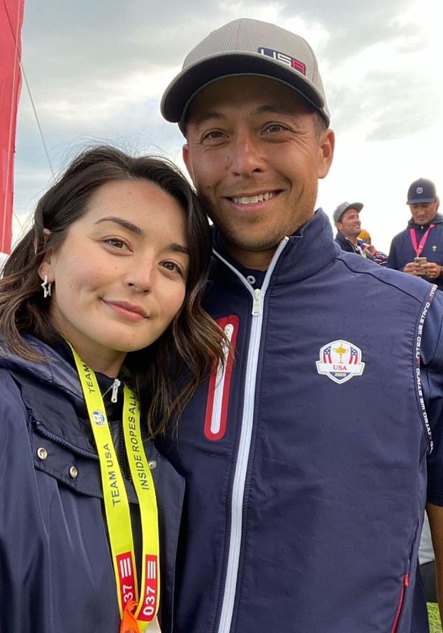 She is often spotted supporting Schauffele during tournaments, including the Ryder Cup