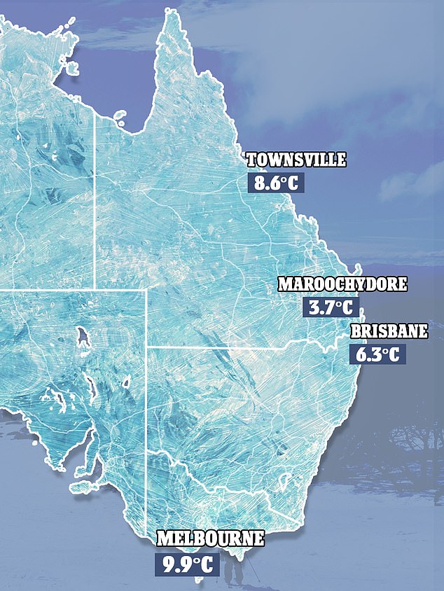 Monday morning in Melbourne was warmer than many parts of Queensland