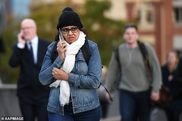 Melbourne will experience very windy conditions over the next two days with gusts of up to 50km/h (stock image)