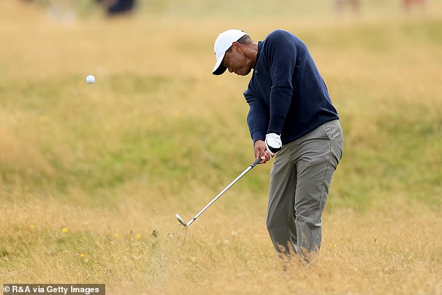 Woods struggled last week at Royal Troon after missing the cut at the Open