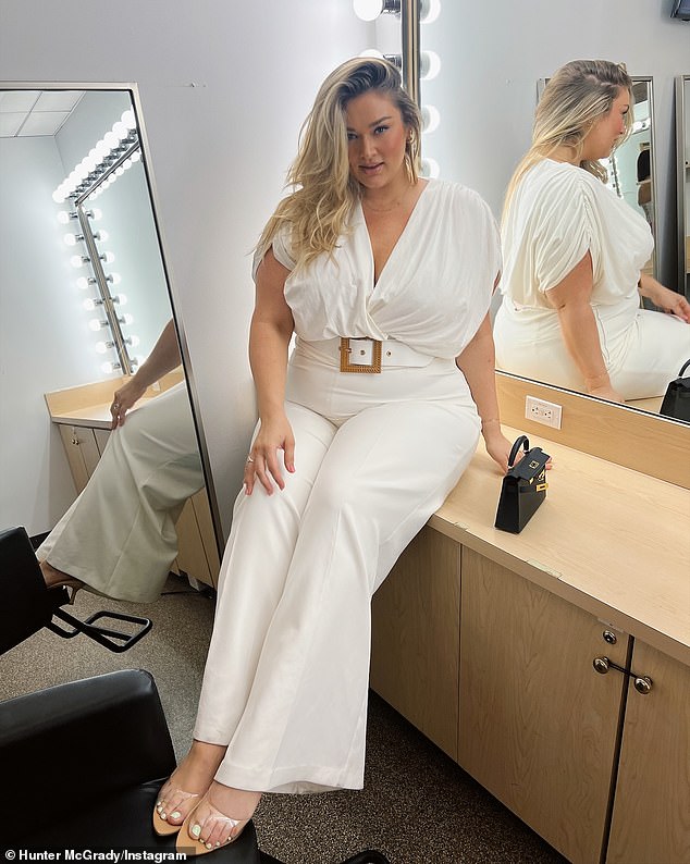 Hunter McGrady is a successful plus-size model who started her career when she was 19