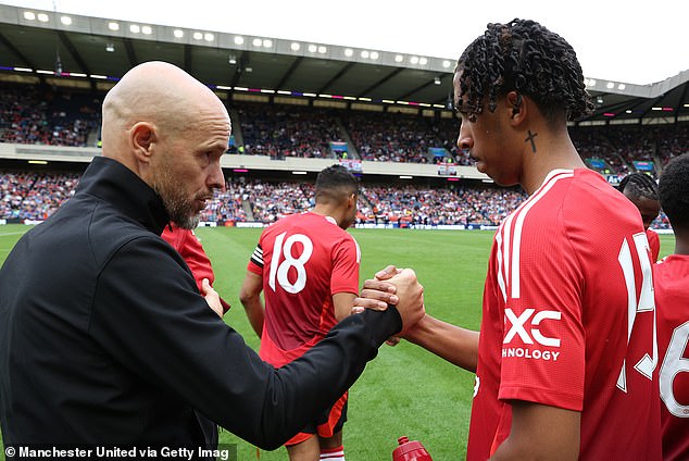 Yoro was sought after by United manager Erik ten Hag in a bid to strengthen the club's defence