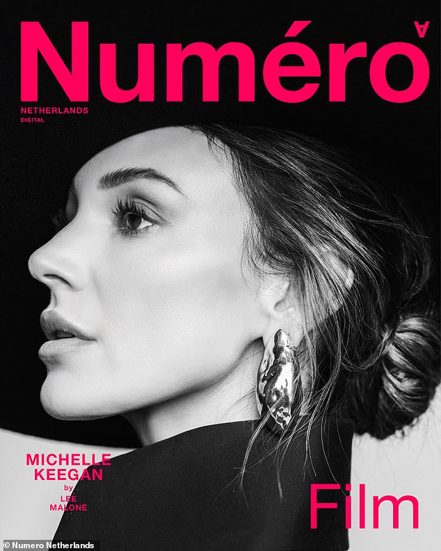 Michelle featured on the cover of Numero Nederland this month