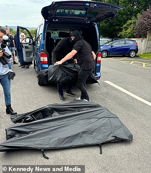 Lucas and his friends were taken out of a van in body bags