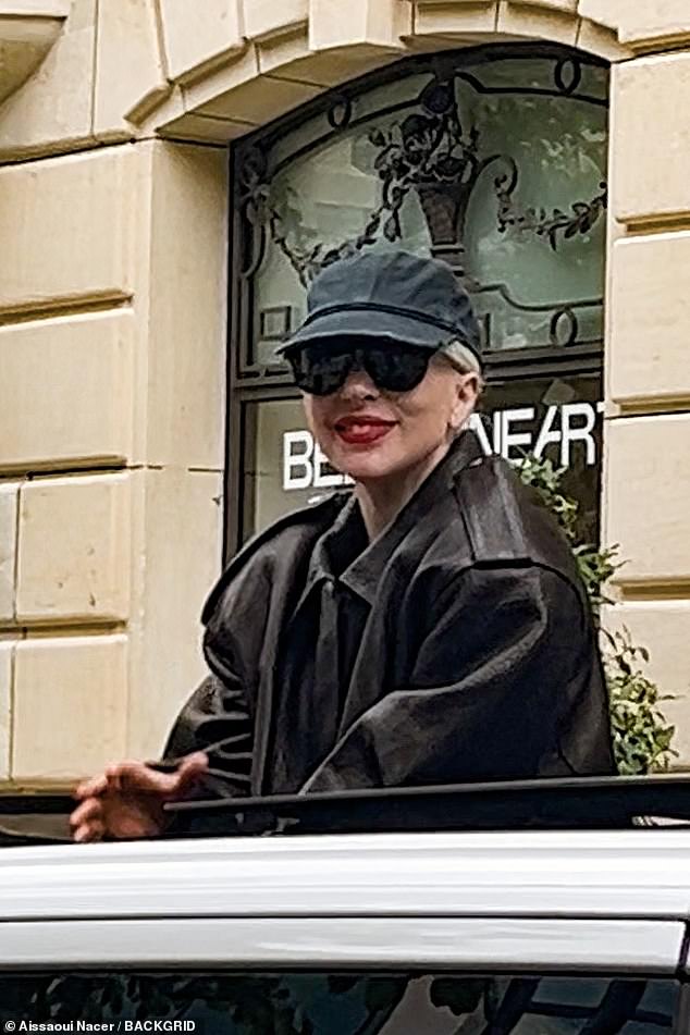 The 38-year-old pop star was in the French capital amid rumours she could perform at the opening of the Olympic Games and her fans were queuing up to see her