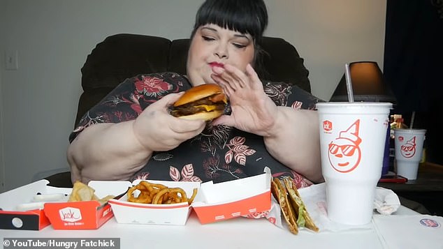 Hungry Fat Chick, or Candy Godiva, has become a household name in the mukbang video scene with over 280,000 YouTube subscribers