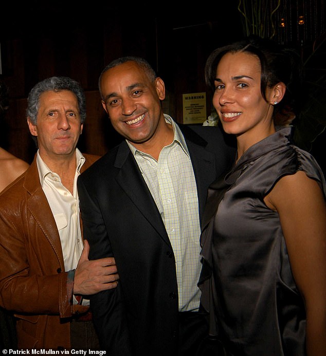 Omar and Rachel Minaya (pictured right at a fashion show after a party in New York City in 2005) first met at a unisex salon in Manhattan in 1989